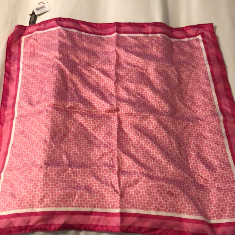 Silk Coach scarf